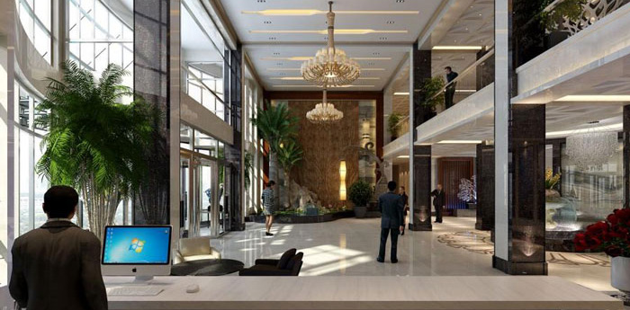 杭州余杭辦公樓裝修設計效果圖