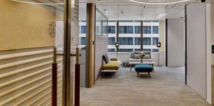 金融理財公司辦公室裝修設計效果圖