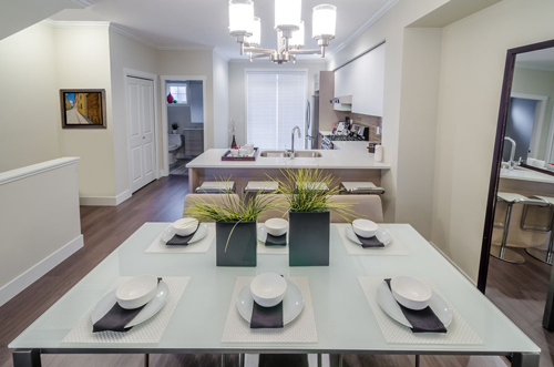 開(kāi)放式廚房物品分類效果圖