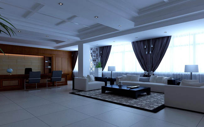 總經理辦公室空間布局一定要明亮,寬敞