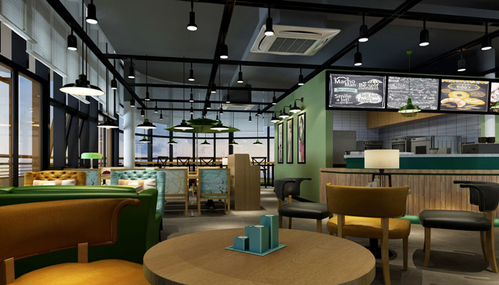 杭州咖啡廳裝修設計案例