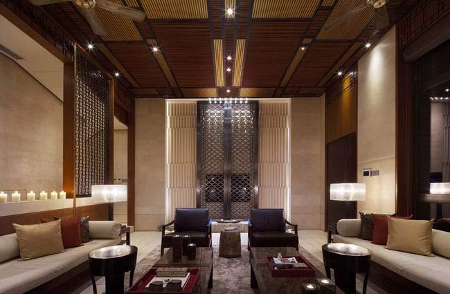 殖民文化總經理辦公室裝修設計案例效果圖