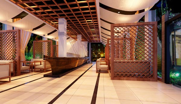 茶樓、茶室、茶藝館裝修設計效果圖