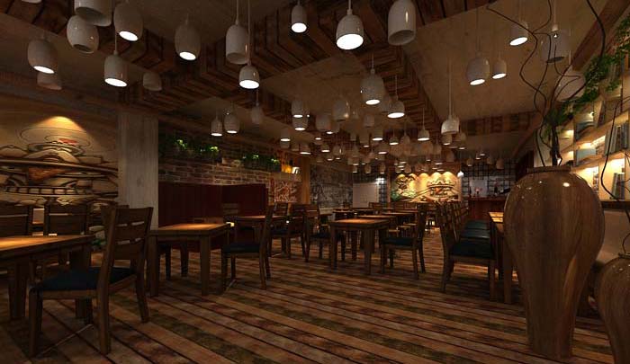 創意靜吧裝修設計案例