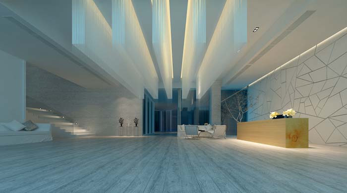 休閑類型主題餐廳酒吧前臺樓梯裝修設計案例效果圖