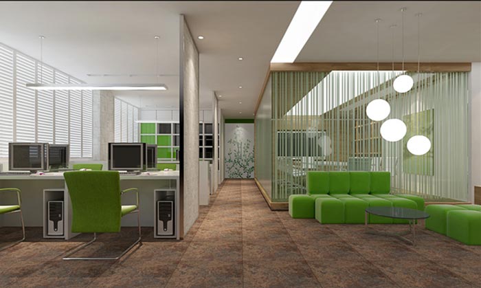 辦公室節能、節水、無污染設計