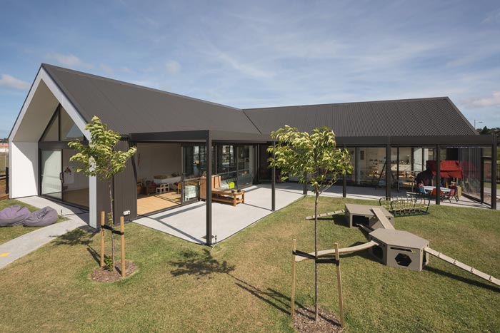 早期兒童服務中心庭院裝修設計案例效果圖