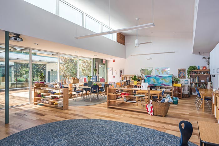 幼兒早教機構教學區裝修設計案例效果圖