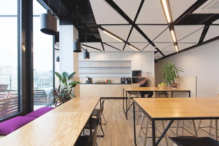 網絡游戲開發商茶水間辦公室裝修設計案例