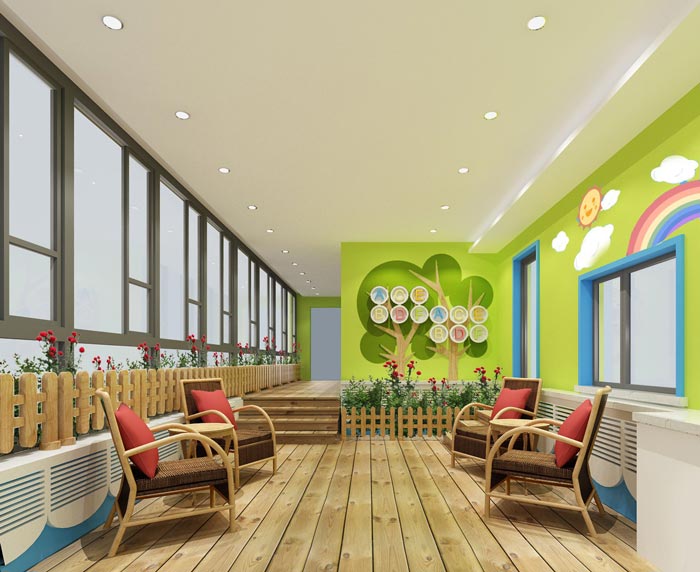 幼兒園生態休閑園裝修設計案例