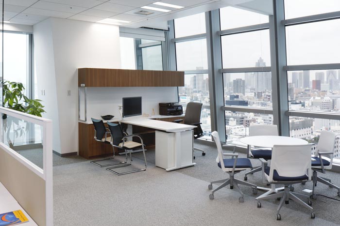 醫藥中心辦公室裝修設計案例