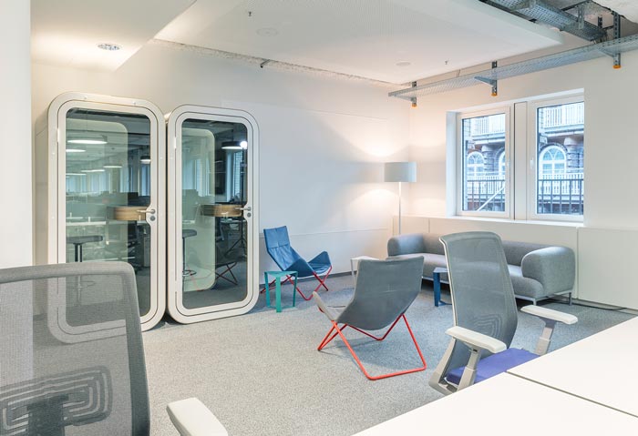 軟件公司辦公室休息區域裝修設計案例效果圖