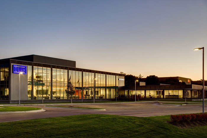 汽車工廠園區裝修設計效果圖