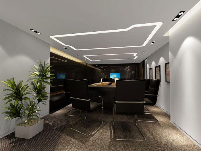 科技園區辦公樓會議室裝修設計效果圖