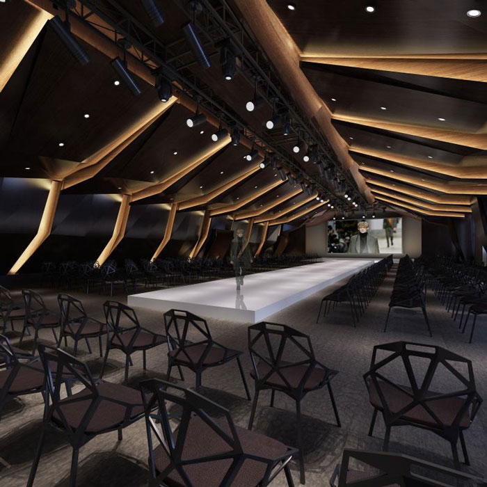 杭州濱江寫字樓T臺裝修設計效果圖