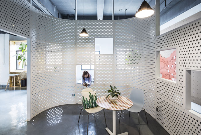 800平方辦公室洽談區裝修設計效果圖