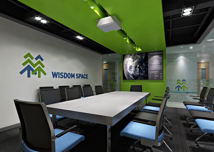 杭州余杭區(qū)臨平辦公室會(huì)議室裝修設(shè)計(jì)效果圖