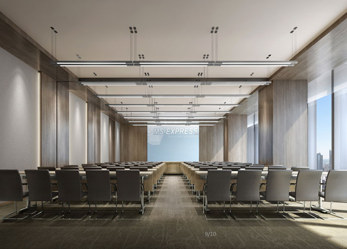 房地產公司辦公室會議室裝修設計效果圖