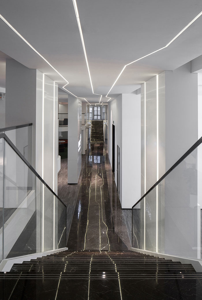 智慧辦公室大廳裝修設計效果圖