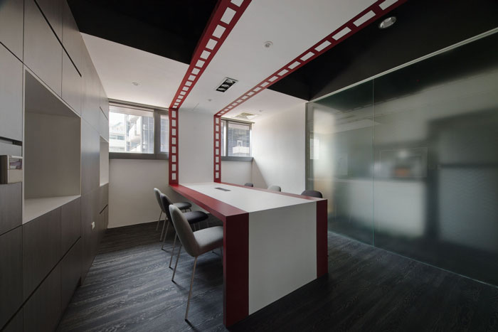 娛樂文化公司辦公室接待室裝修設計效果圖