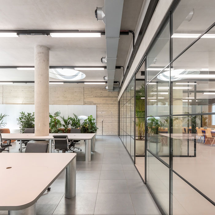 公關公司辦公室辦公區裝修設計效果圖