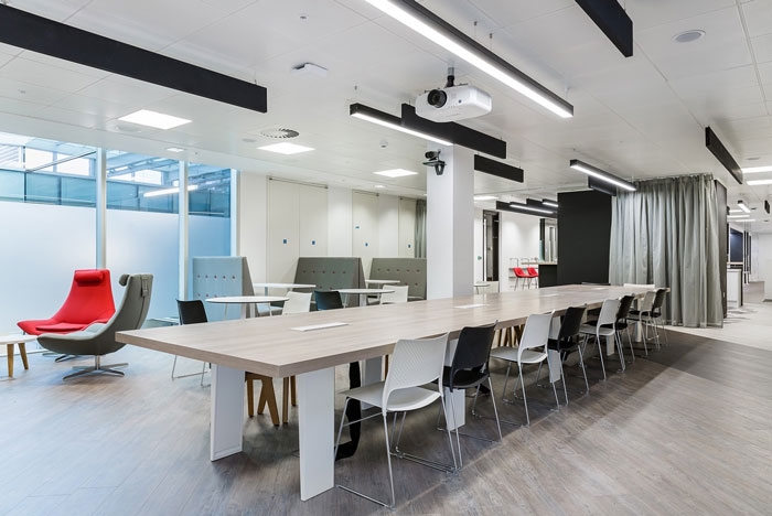 科技公司辦公室辦公區裝修設計效果圖