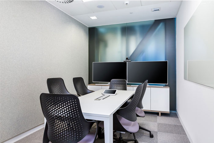 科技公司辦公室匯報室裝修設計效果圖