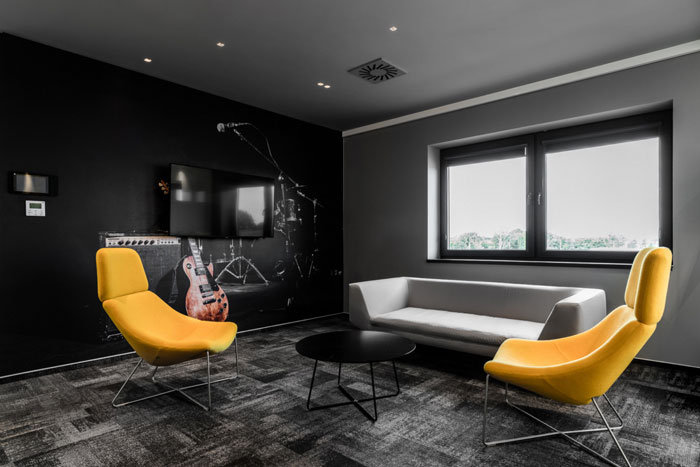 航運公司辦公室交流區裝修設計效果圖