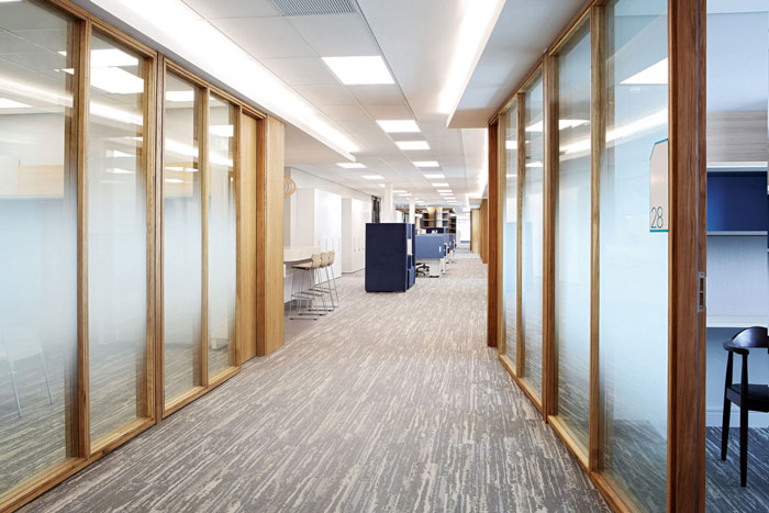 律師事務所辦公室走廊裝修設計效果圖