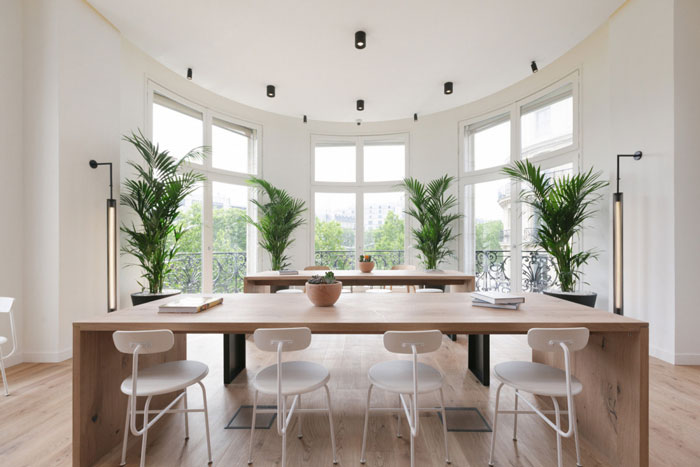 食品公司辦公室閱讀區裝修設計效果圖