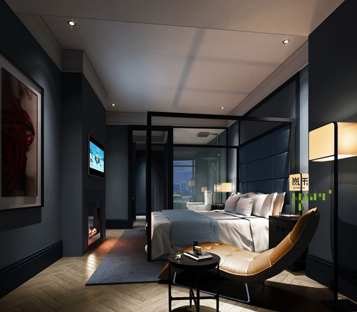 愛情酒店冷酷客房裝修設計效果圖