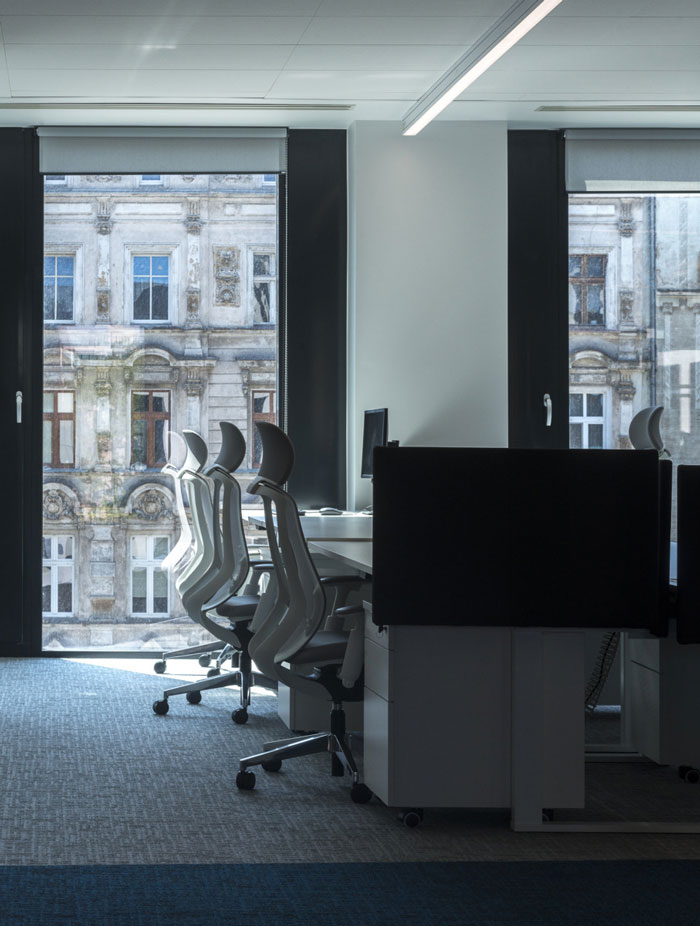 涂料公司辦公室辦公區裝修設計效果圖