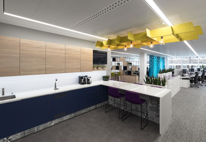 金融機構辦公室茶水間裝修設計效果圖