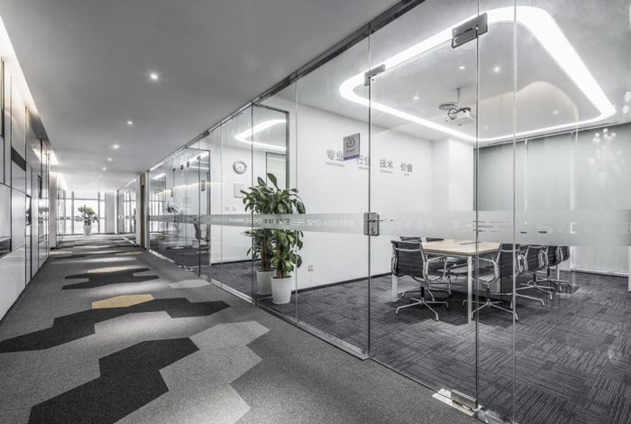 杭州蕭山辦公室過(guò)道裝修設(shè)計(jì)效果圖