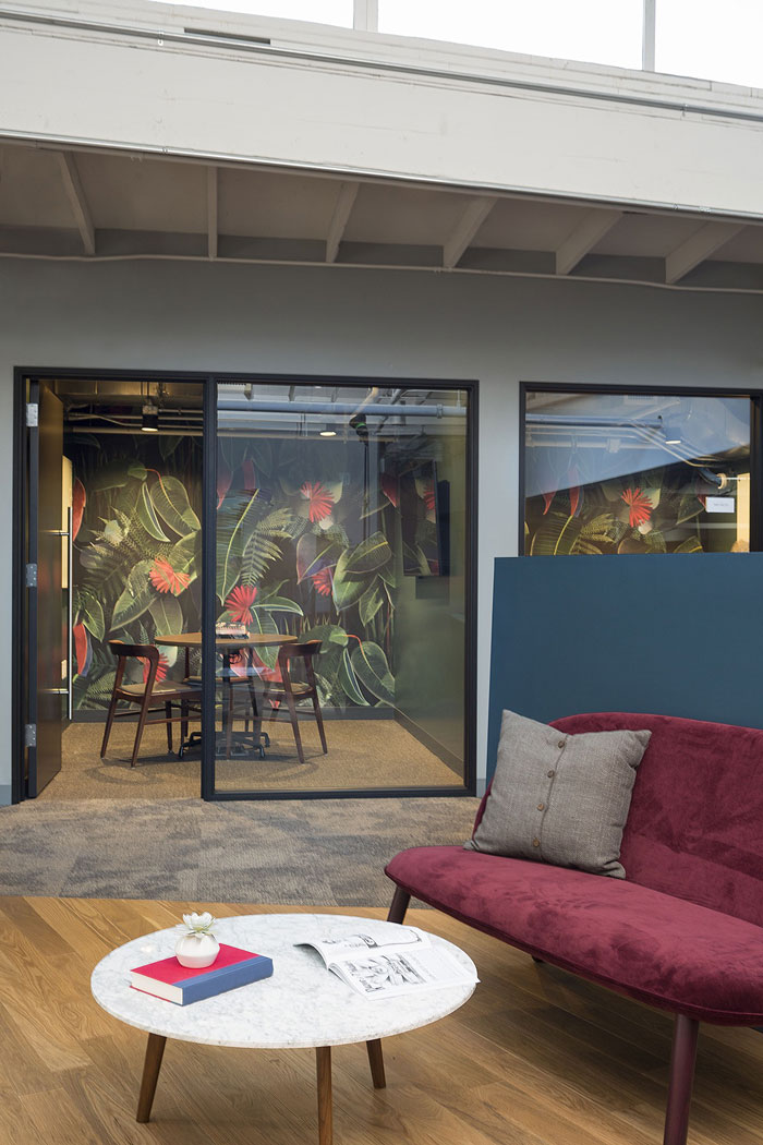 4000平方辦公室接待室裝修設計效果圖