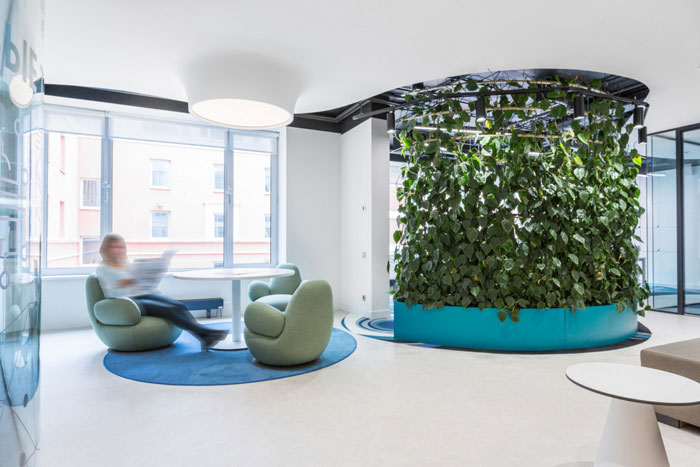 IT公司辦公室接待區裝修設計效果圖