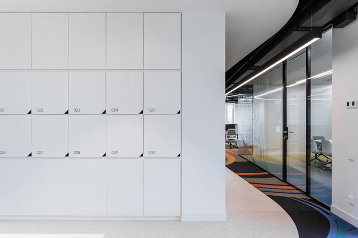 IT公司辦公室動線裝修設計效果圖