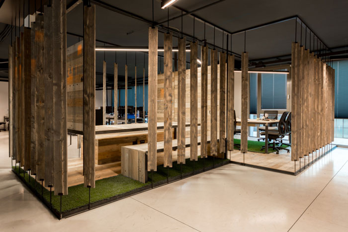 家具廠房辦公室討論區裝修設計效果圖