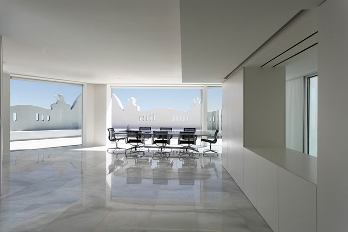 辦公樓頂樓會議室裝修設計效果圖