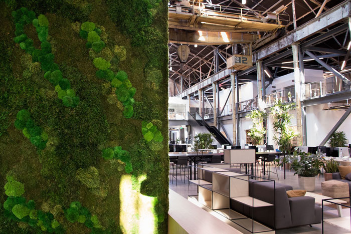 工廠辦公樓進(jìn)門區(qū)裝修設(shè)計效果圖