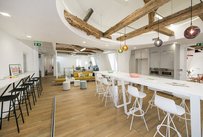 金融公司辦公室茶水間裝修設計效果圖