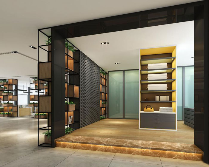 杭州淳安辦公室展示區裝修設計效果圖