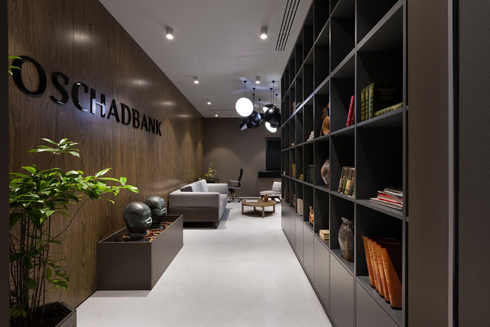 現代辦公室休息區裝修設計效果圖