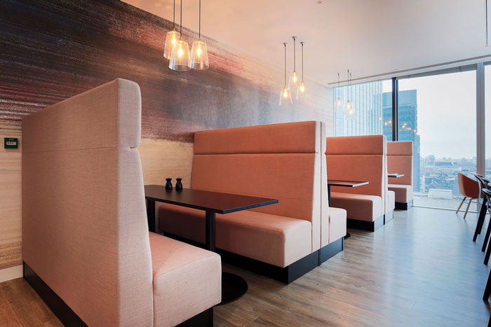 金融信息公司辦公室洽談區(qū)裝修設計效果圖