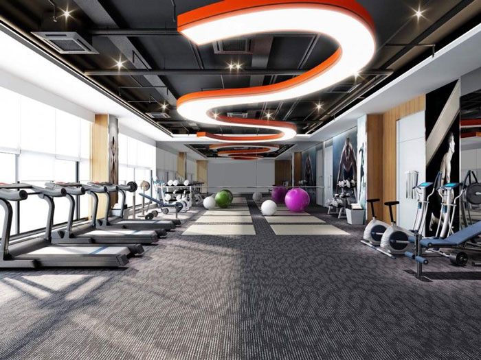 杭州濱康辦公室休息區裝修設計效果圖