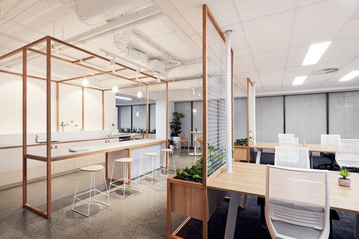 金融服務公司辦公室辦公區裝修設計效果圖