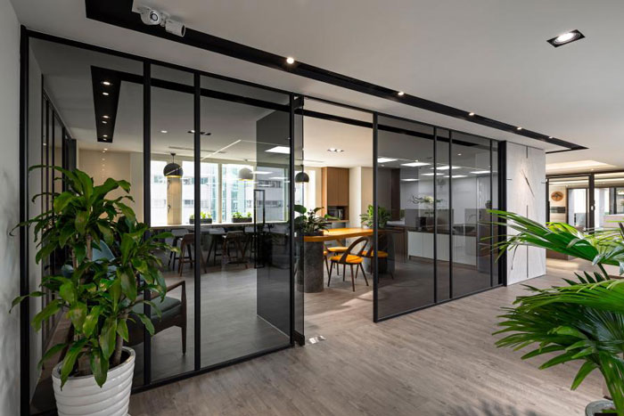 杭州富陽辦公樓茶水間裝修設(shè)計(jì)效果圖