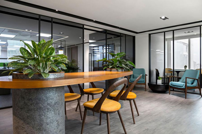 杭州富陽辦公樓茶水間裝修設(shè)計(jì)效果圖