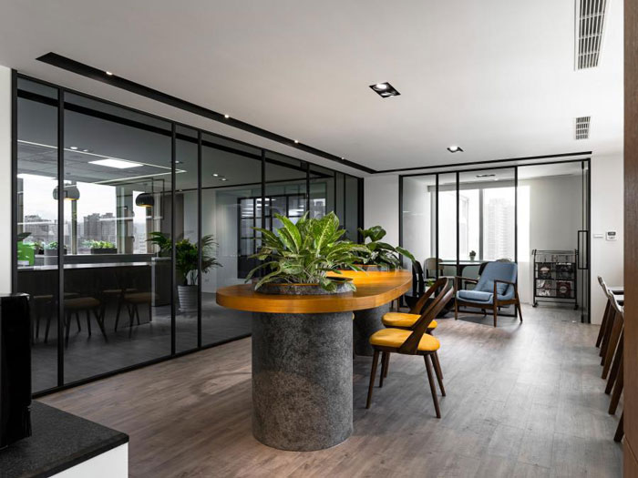 杭州富陽辦公樓茶水間裝修設(shè)計(jì)效果圖