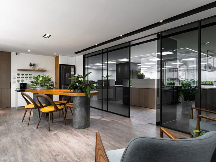 杭州富陽辦公樓茶水間裝修設(shè)計(jì)效果圖